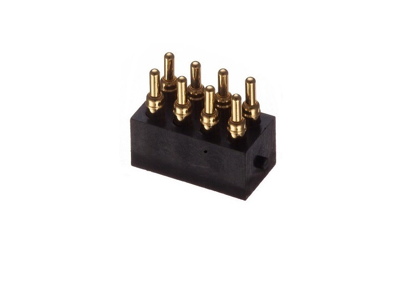 Spring-loaded Brass Copper Pogo Pin 8 Pin Spring-loaded Brass Copper Pogo Pin 8 Pin