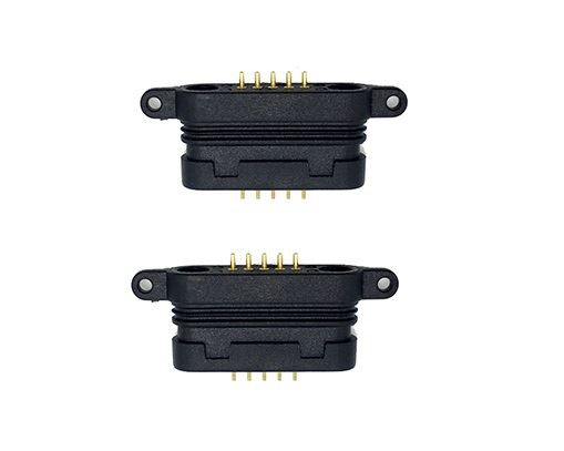 스프링 장착 하우징 포고 핀 커넥터