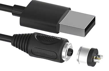 금도금 암수 포고 핀 커넥터