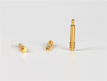 도금 골드 스트레이트 니들 포고 핀