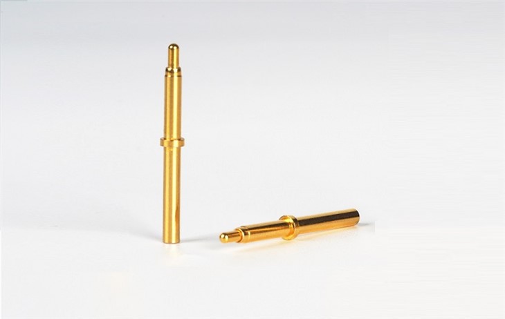 스프링 장착 마이크로 핀 포고 핀 접점