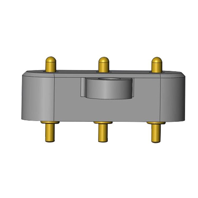 홀 포고 핀 원형 코네서를 통해