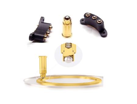 360도 자기 충전 포고 핀 커넥터