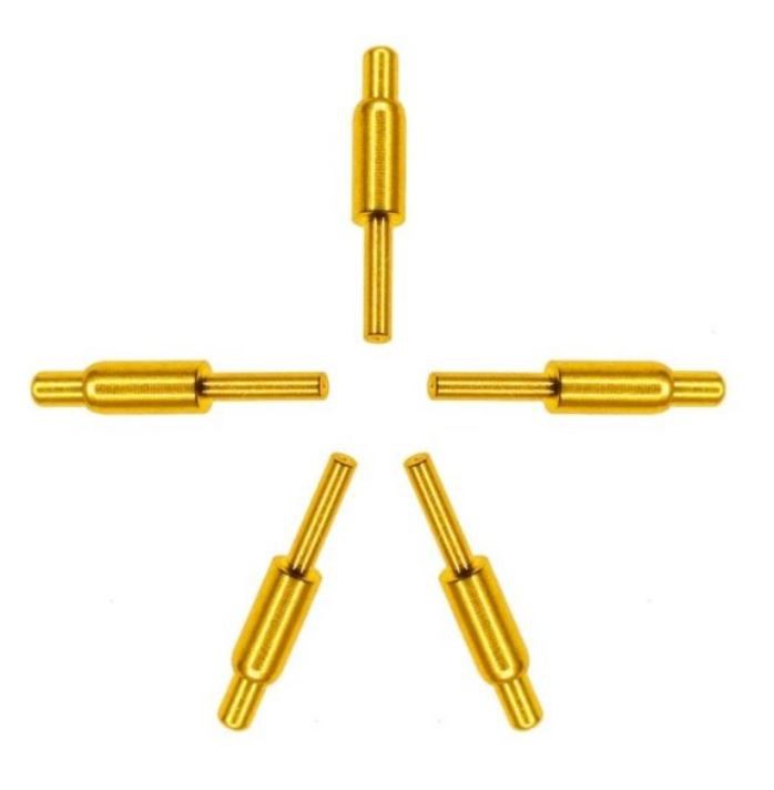 고전류 스프링 장착 포고 핀