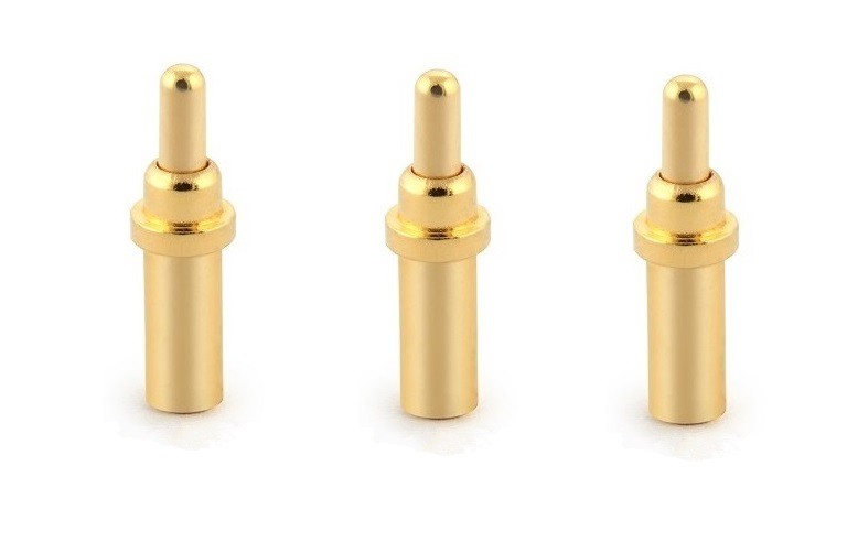 스프링 포고 핀 접착법