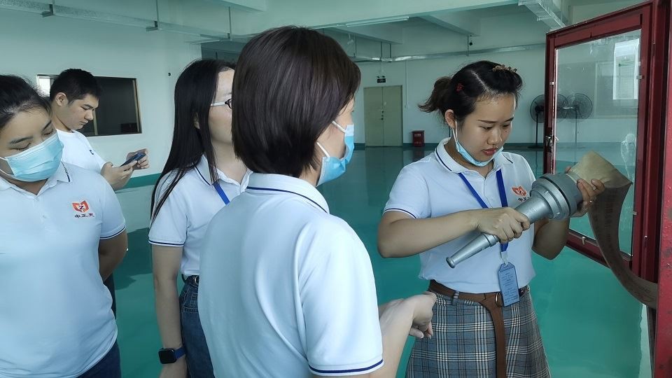 작업 안전 및 소방 훈련