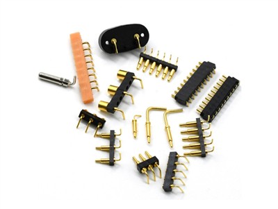 암수 직각 포고 핀 커넥터