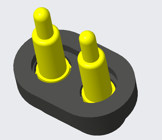 방수 남성 및 여성 포고 핀 커넥터